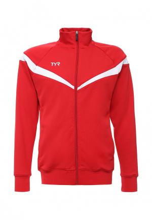Олимпийка TYR MenS Freestyle Warm-Up Jacket. Цвет: красный