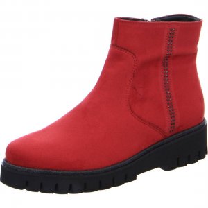 Женские ботинки на молнии (Jackson-Keil-St-Hs 12-16442-75), красные ARA. Цвет: красный