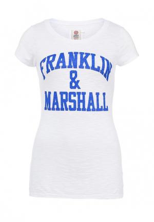 Футболка Franklin & Marshall. Цвет: белый