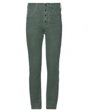 Джинсовые брюки MELTIN POT. Цвет: шалфейно-зелёный