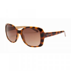 Солнцезащитные очки , коралловый, коричневый Ted Baker London. Цвет: коралловый/коричневый