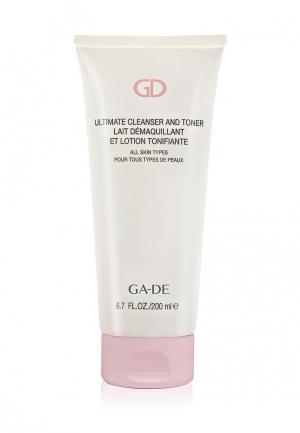 Средство для снятия макияжа Ga-De очищающее и тонизирующее ULTIMATE CLEANSER AND TONER (для всех типов кожи)