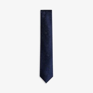 Шелковый галстук Mortmer с принтом , темно-синий Ted Baker