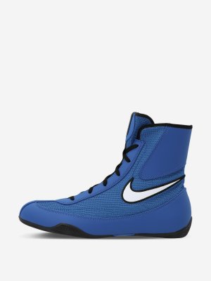 Боксерки Machomai, Синий, размер 41 Nike. Цвет: синий