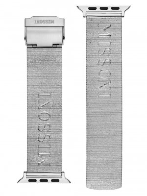 Часы Apple Watch с браслетом из нержавеющей стали/24 мм , серебряный Missoni
