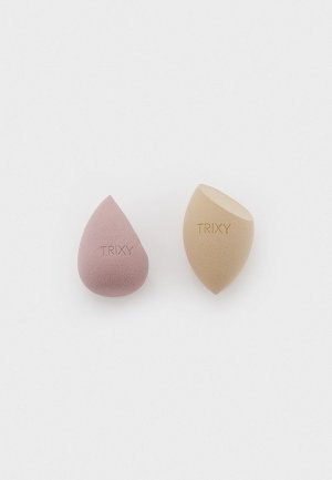 Набор спонжей для макияжа Trixy Beauty. Цвет: разноцветный
