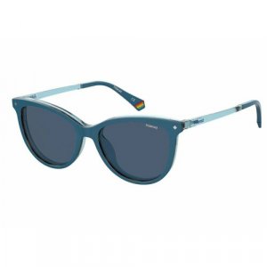 Солнцезащитные очки  PLD 6138/CS MVU C3 C3, синий, голубой Polaroid. Цвет: синий/черный/голубой