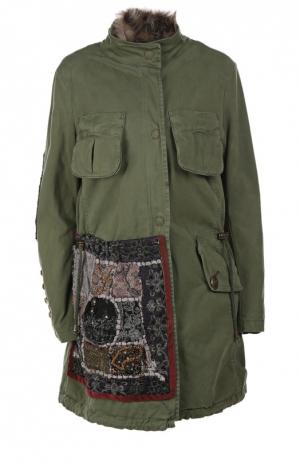 Куртка с жилетом Project Foce. Цвет: зеленый