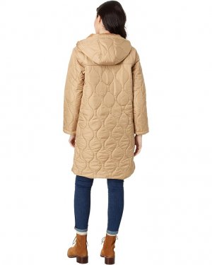 Куртка Long Hooded Quilted Duster Jacket U.S. Polo Assn.