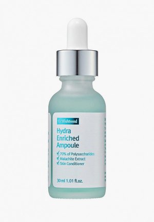 Сыворотка для лица By Wishtrend Hydra Enriched Ampoule, 30 ml. Цвет: голубой