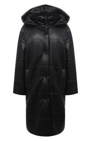 Утепленная куртка Nanushka. Цвет: чёрный