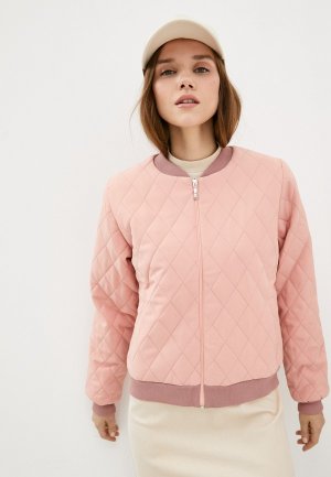 Куртка утепленная Tantino. Цвет: розовый
