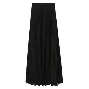 Плиссированная юбка Chapurin. Цвет: чёрный