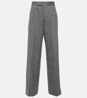 Приталенные прямые брюки из шерсти , серый Vivienne Westwood