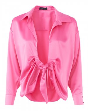 Блуза ACTUALEE. Цвет: розовый