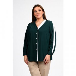 Блуза , размер 54, зеленый SVESTA. Цвет: зеленый