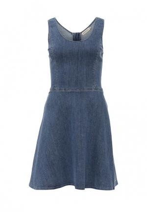 Платье джинсовое Calvin Klein Jeans. Цвет: синий