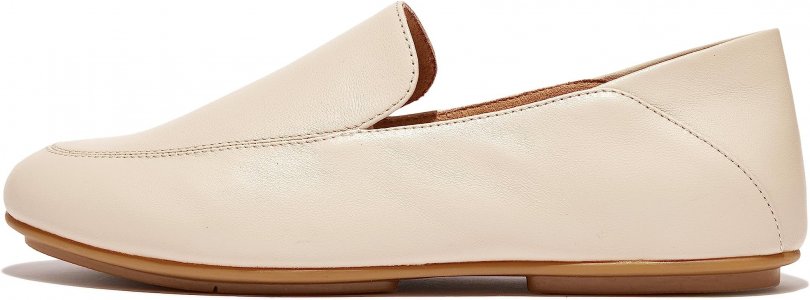 Балетки Allegro Crush-Back Leather Loafers , цвет Stone Beige FitFlop