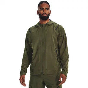 Ветровка мужская Ua Unstoppable Jacket зеленая LG Under Armour. Цвет: зеленый