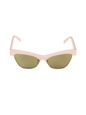 Солнцезащитные очки Mountain 57MM «кошачий глаз» Clubmaster , розовый Le Specs