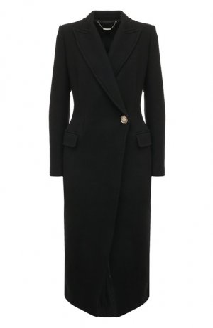 Шерстяное пальто Liu Jo. Цвет: чёрный