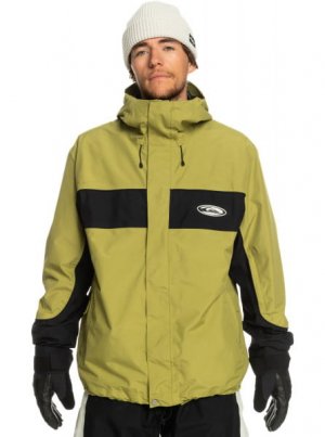 Сноубордическая куртка High Altitude QUIKSILVER. Цвет: green olive