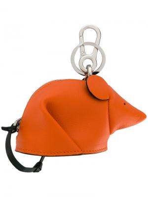 Подвеска на сумку Mouse Loewe. Цвет: жёлтый и оранжевый