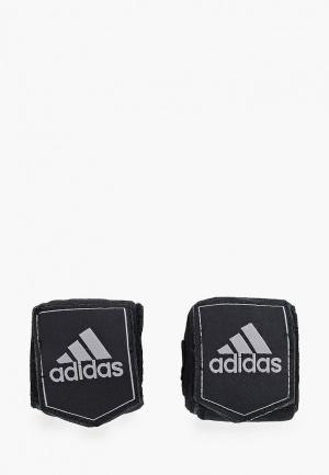 Бинты боксерские 2 шт. adidas Combat Boxing Crepe Bandage. Цвет: черный