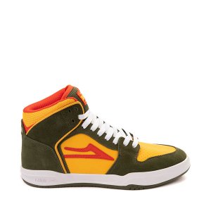 Мужские туфли для скейтбординга Telford, оливковый/желтый Lakai
