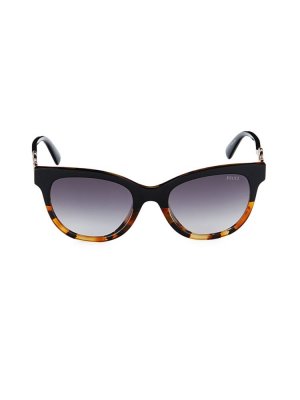 Солнцезащитные очки «кошачий глаз» 54 мм , черный Emilio Pucci