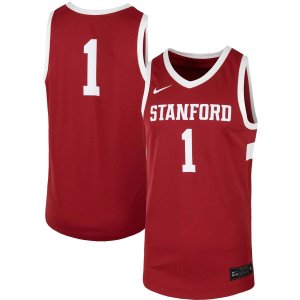 Реплика мужской баскетбольной майки # 1 Cardinal Stanford Team Nike