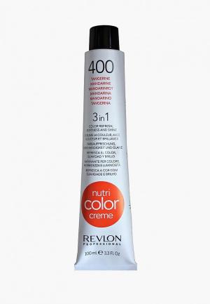 Маска для волос Revlon Professional NUTRI COLOR CREME тонирования 400 оранжевый 100 мл. Цвет: оранжевый