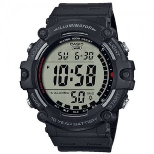 Наручные часы CASIO Collection AE-1500WH-1A, черный, серый. Цвет: черный