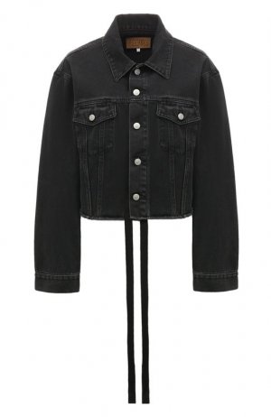 Джинсовая куртка MM6. Цвет: серый