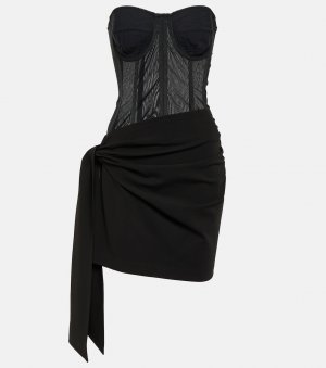 Мини-платье-бюстье из джерси , черный Dolce&Gabbana
