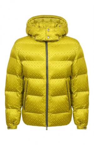 Утепленная куртка BOSS. Цвет: жёлтый