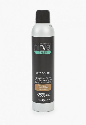 Краска для волос Nirvel Professional GREEN, светло-коричневый, 300 мл. Цвет: коричневый