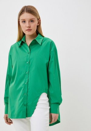 Рубашка Victoria Solovkina. Цвет: зеленый