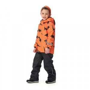 Комплект верхней одежды Микки, размер 98, оранжевый, черный Oldos. Цвет: оранжевый/черный
