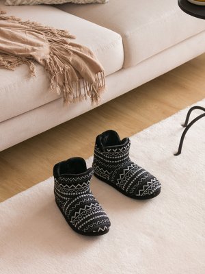 Мужские домашние ботинки с вышивкой LCW STEPS, новый черный Steps