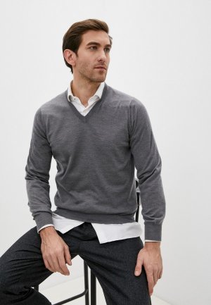 Пуловер Brunello Cucinelli. Цвет: серый