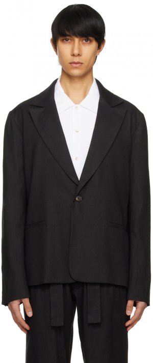 Черный классический пиджак Commas