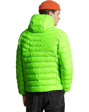 Куртка Packable Water-Repellent Jacket, цвет Rescue Green Polo Ralph Lauren
