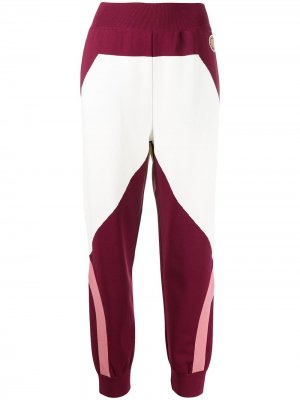 Спортивные брюки со вставками Stella McCartney. Цвет: розовый