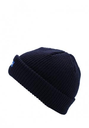 Шапка adidas Originals F BEANIE. Цвет: синий