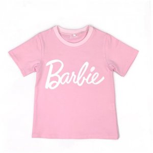 Футболка Barbie Extra розовая с логотипом размер 98 COOCKOO. Цвет: розовый