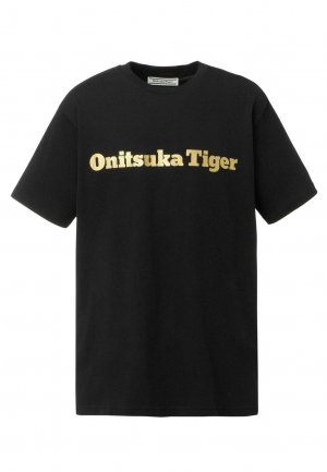 Футболка с принтом , цвет black gold Onitsuka Tiger