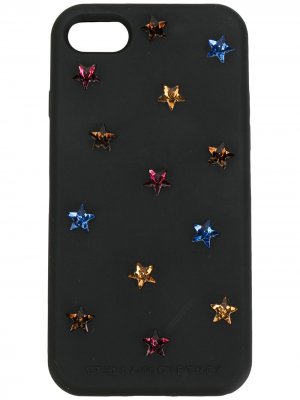 Декорированный чехол для iPhone 7 Stella McCartney. Цвет: черный