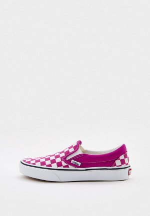 Слипоны Vans Classic Slip-On. Цвет: фиолетовый