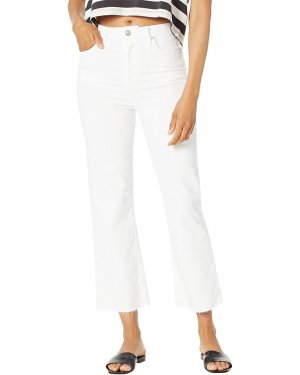 Джинсы Faye Ultra High-Rise Bootcut Crop in White, белый Hudson Jeans